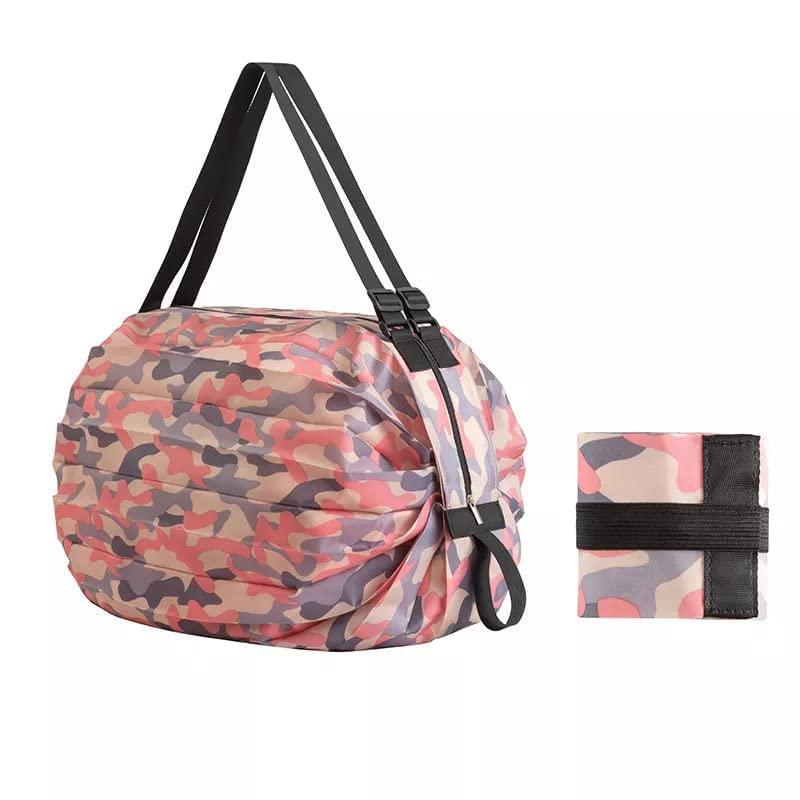 Two Pieces Foldable Shopping Bag 4.8⭐️⭐️⭐️⭐️⭐️ (983) rating