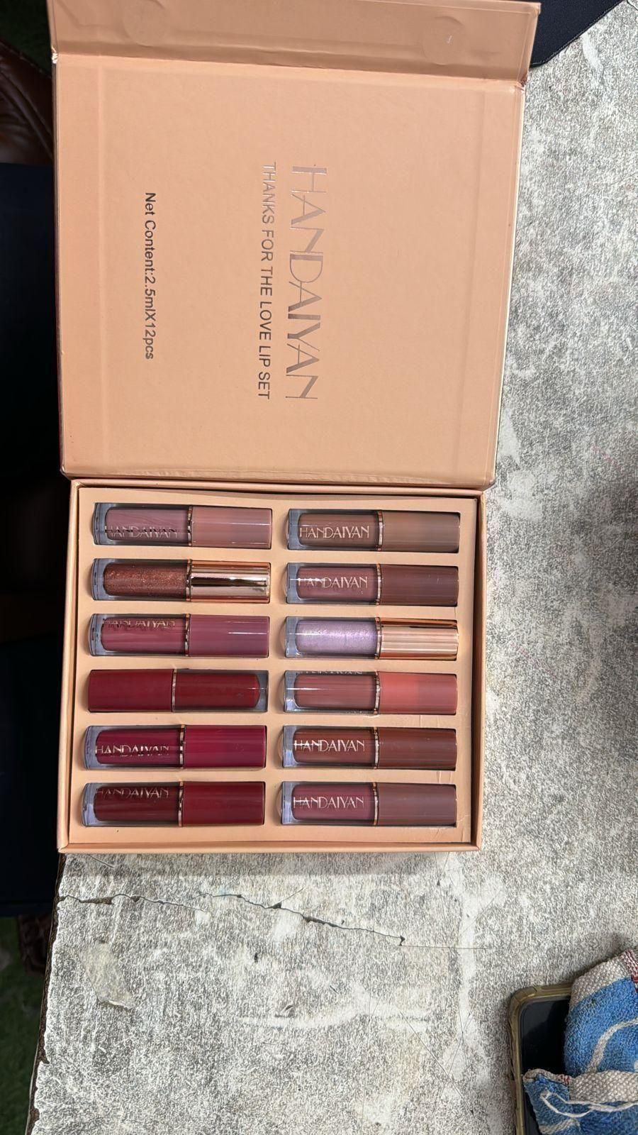 Velvet Matte Liquid Lipstick Set 12Pcs4.8⭐️⭐️⭐️⭐️⭐️ (3k) rating