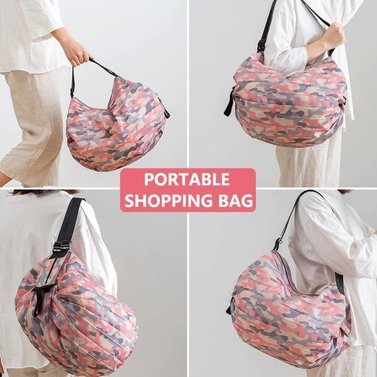 Two Pieces Foldable Shopping Bag 4.8⭐️⭐️⭐️⭐️⭐️ (983) rating