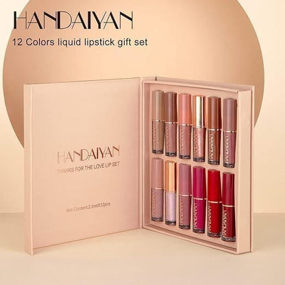 Velvet Matte Liquid Lipstick Set 12Pcs4.8⭐️⭐️⭐️⭐️⭐️ (3k) rating