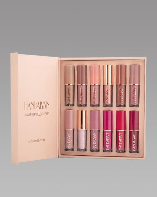 Velvet Matte Liquid Lipstick Set 12Pcs4.8⭐️⭐️⭐️⭐️⭐️ (3k) rating